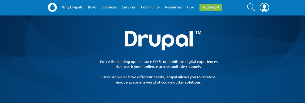 drupal blogging platform
