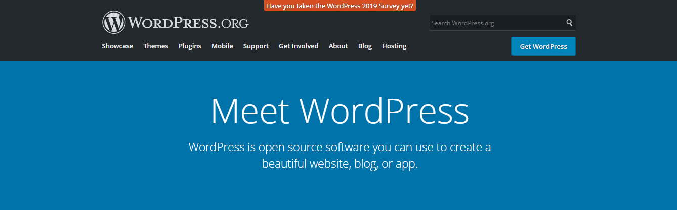 wordpress.org blogging platform