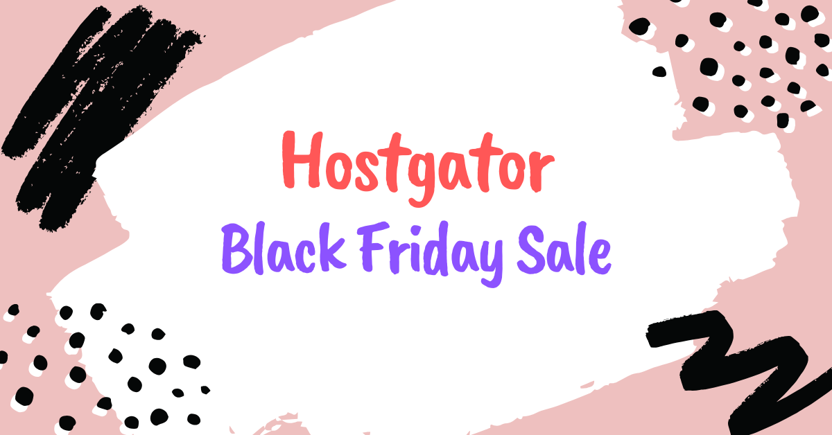 hostgator black friday sale