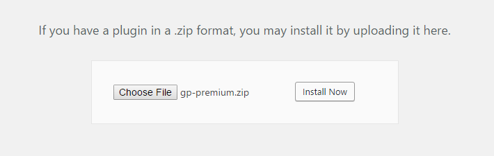 install gp premium