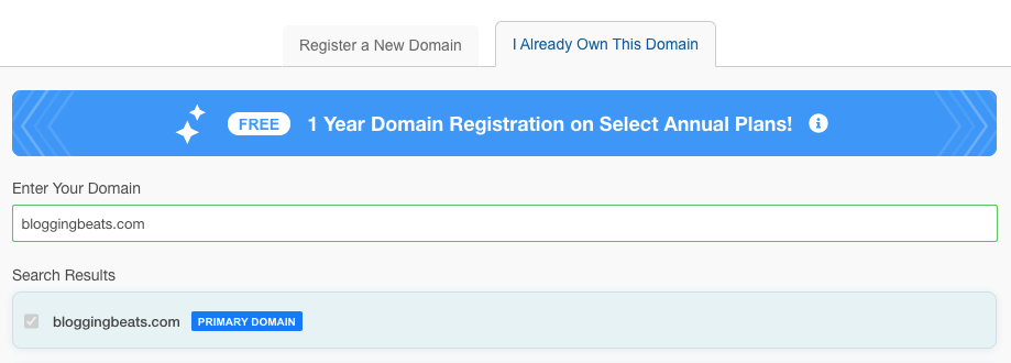 hostgator 1 cent domain name