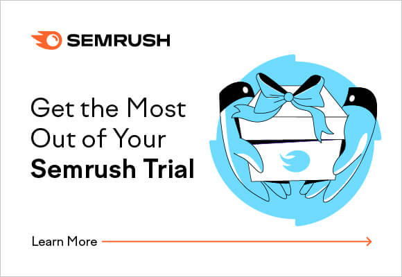 semrush free trial banner