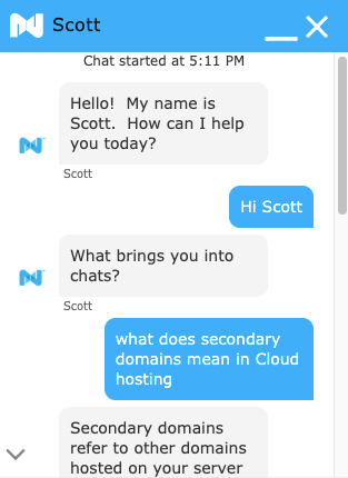 nexcess chat support