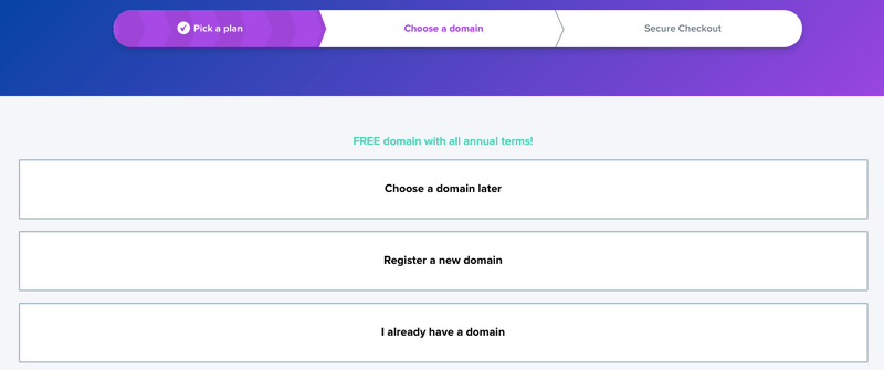 dreamhost domain options