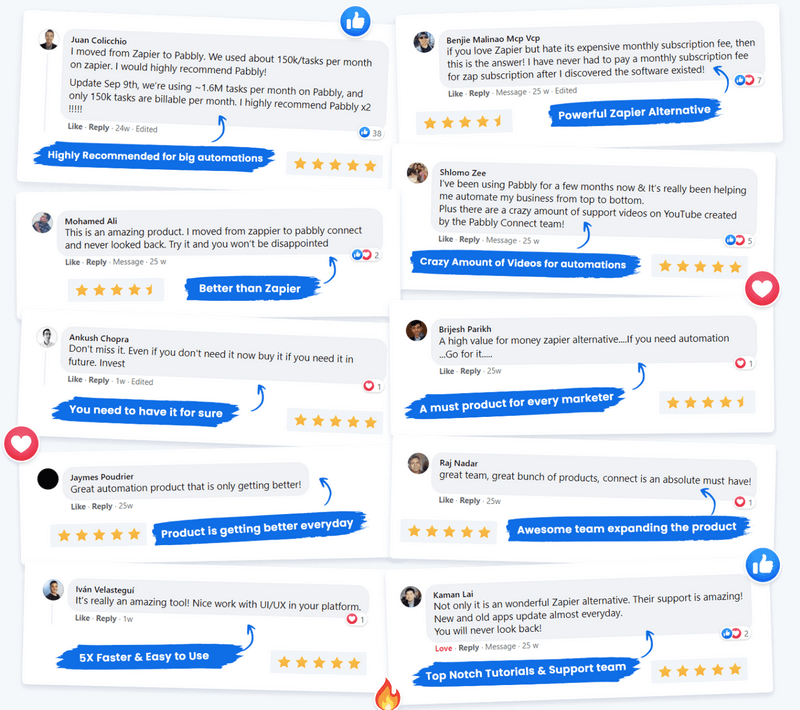 pabbly connect testimonials