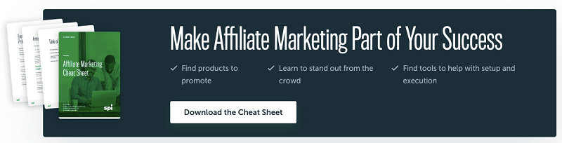spi affiliate marketing cheat sheet