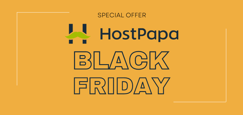 hostpapa black friday deal