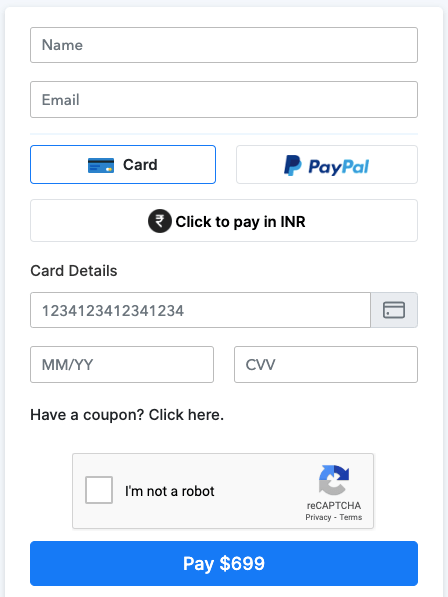 pabbly connect checkout