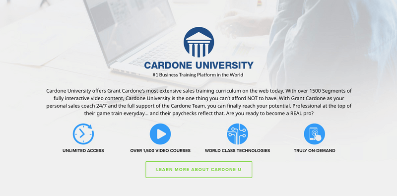 grant cardone university