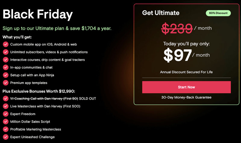passion-io black friday annual offer