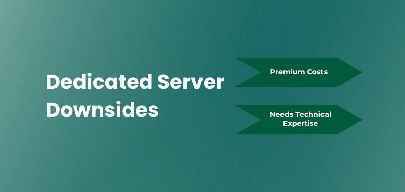 cons dedicated server hosting