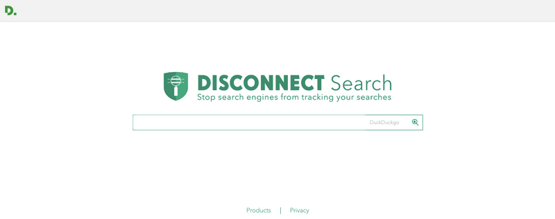 disconnect search conservative search engine