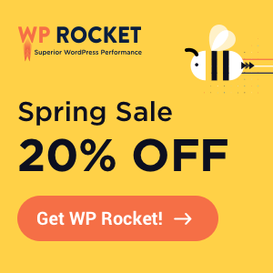 wp rocket spring sale 2024